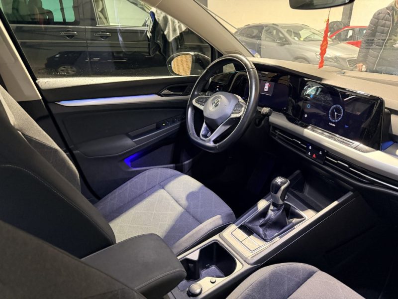 Volkswagen Golf 8 -  2021 - 1.5 TSI - 130 ch - CarPlay, Caméra de recul - LED