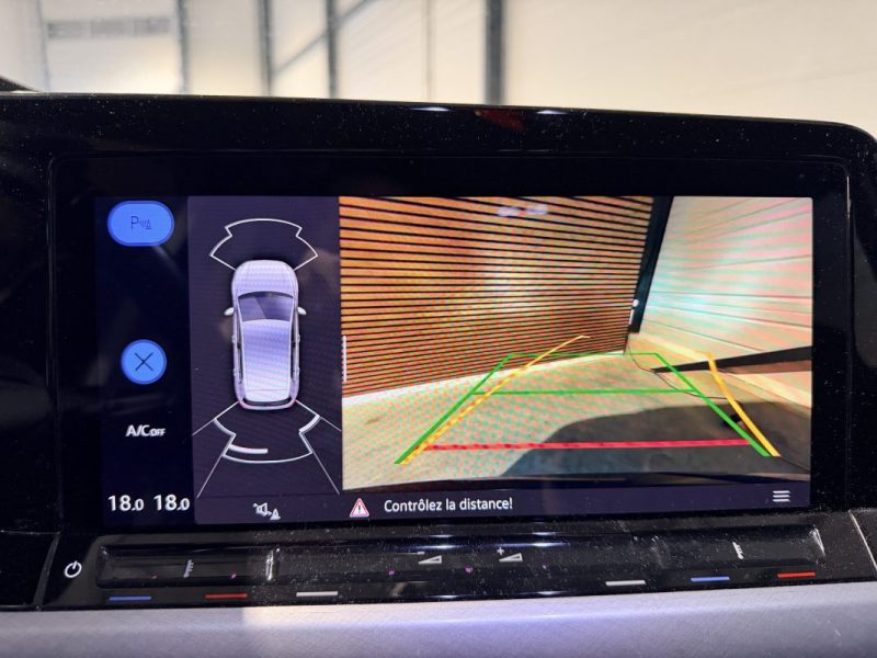 Volkswagen Golf 8 -  2021 - 1.5 TSI - 130 ch - CarPlay, Caméra de recul - LED
