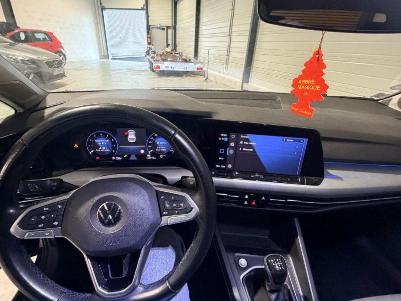 Volkswagen Golf 8 -  2021 - 1.5 TSI - 130 ch - CarPlay, Caméra de recul - LED