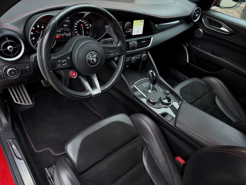ALFA ROMEO GIULIA QUADRIFOGLIO 510ch / CARBONE / HARMAN KARDON / ACC / ROSSO COMPETIZIONE