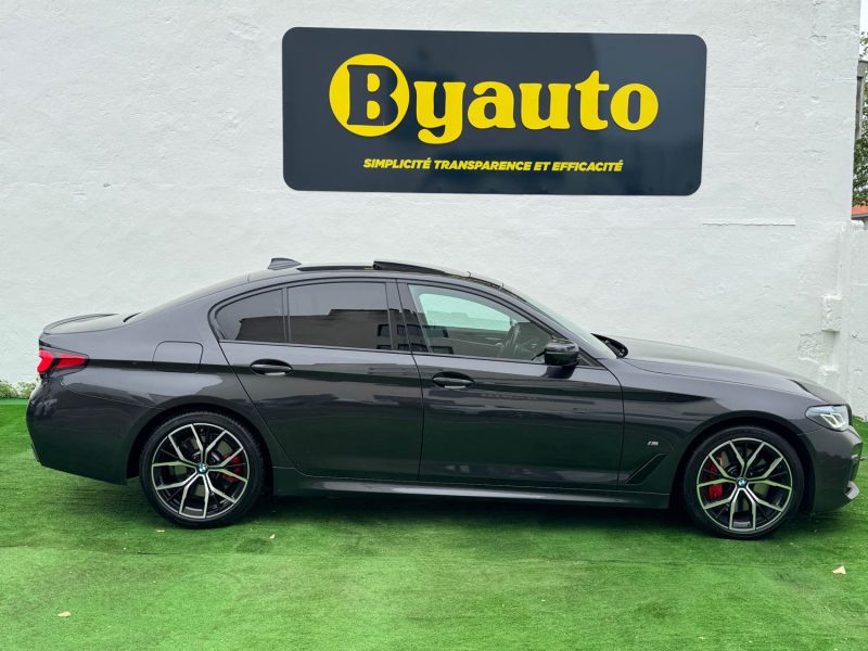 B.M.W. SERIE 5 545EA XDRIVE 394CH M SPORT / FULL OPTIONS ORIGINE FRANCE GARANTIE 12 MOIS  2021
