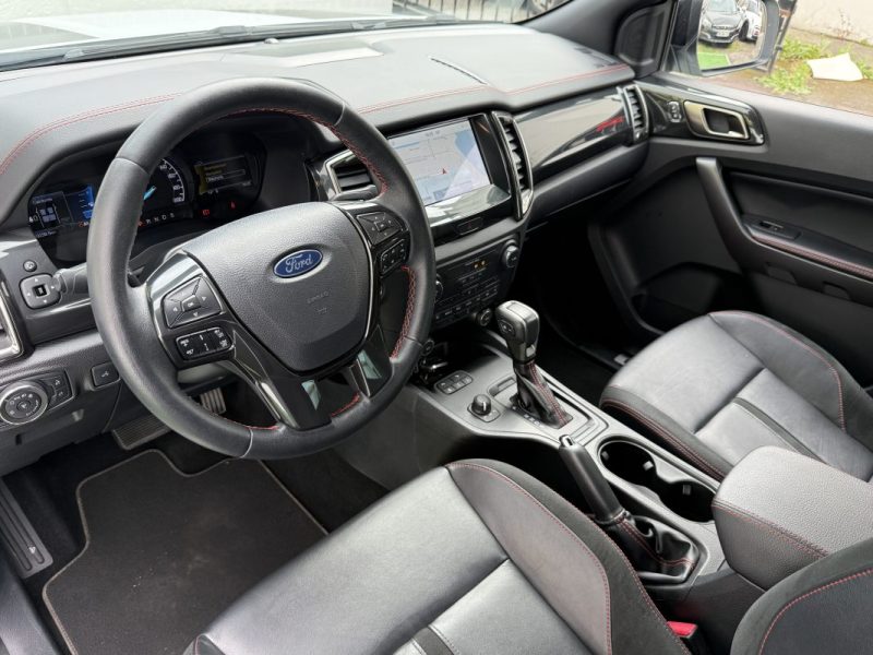 FORD RANGER  2.0 TDCI 213CH SUPER CAB STORMTRAK BVA10 ATTELAGE ORIGINE FRANCE GARANTIE 6 MOIS 
