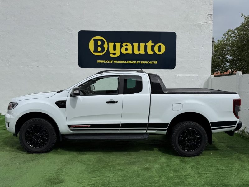 FORD RANGER  2.0 TDCI 213CH SUPER CAB STORMTRAK BVA10 ATTELAGE ORIGINE FRANCE GARANTIE 6 MOIS 