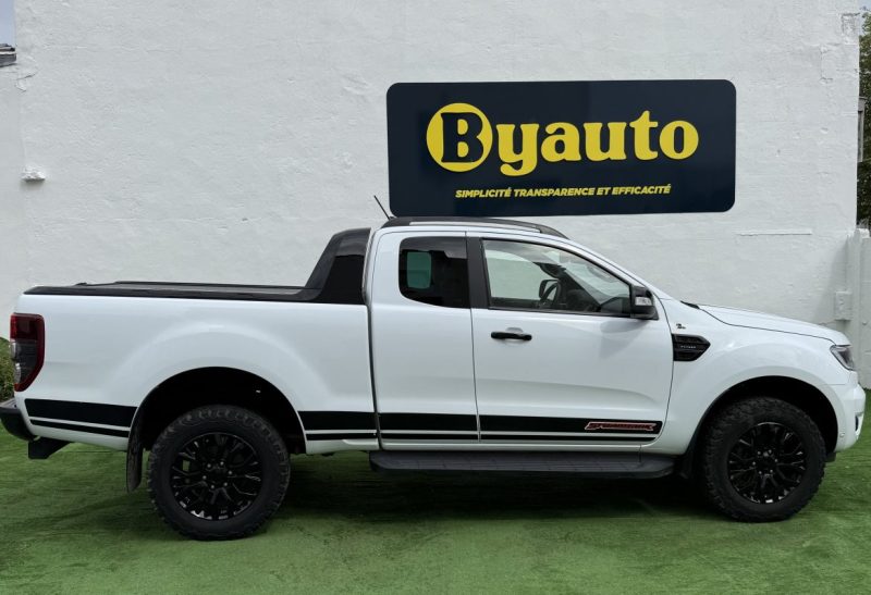 FORD RANGER  2.0 TDCI 213CH SUPER CAB STORMTRAK BVA10 ATTELAGE ORIGINE FRANCE GARANTIE 6 MOIS 