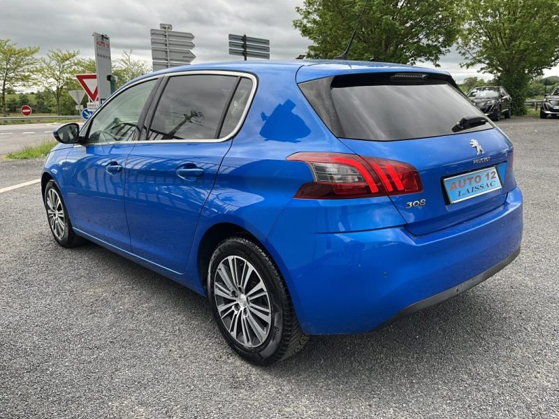PEUGEOT  308  1,5 BLUE-HDI 130 CV ALLURE PACK  *CAMÉRA DE RECUL - BOÎTE 6 VITESSES 