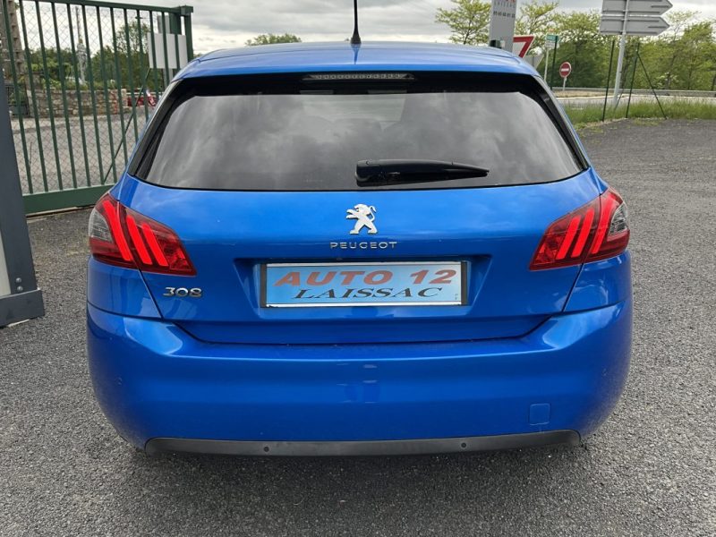 PEUGEOT  308  1,5 BLUE-HDI 130 CV ALLURE PACK  *CAMÉRA DE RECUL - BOÎTE 6 VITESSES 