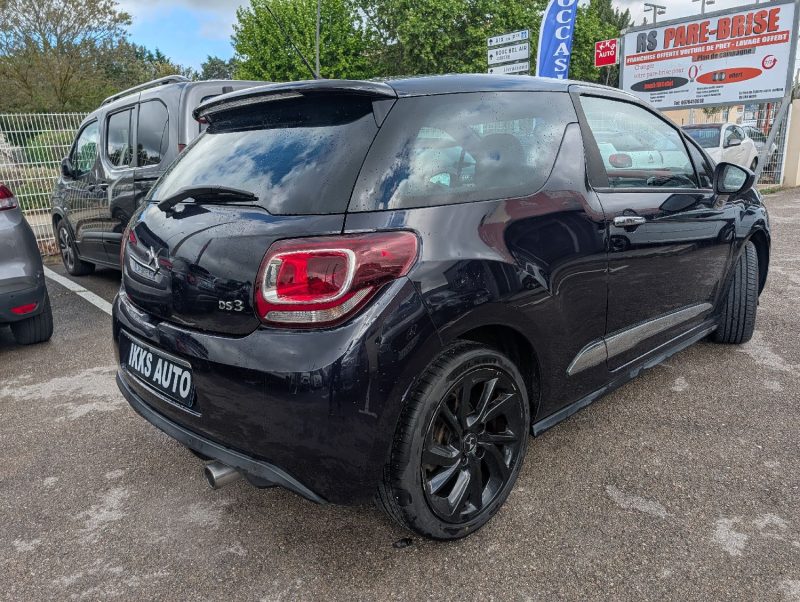 DS DS3 1.2 THP - 110CH PERFORMANCE EAT6 APPLE CAR PLAY/CAMERA DE RECUL  1ERE MAIN GARANTIE 12 MOIS