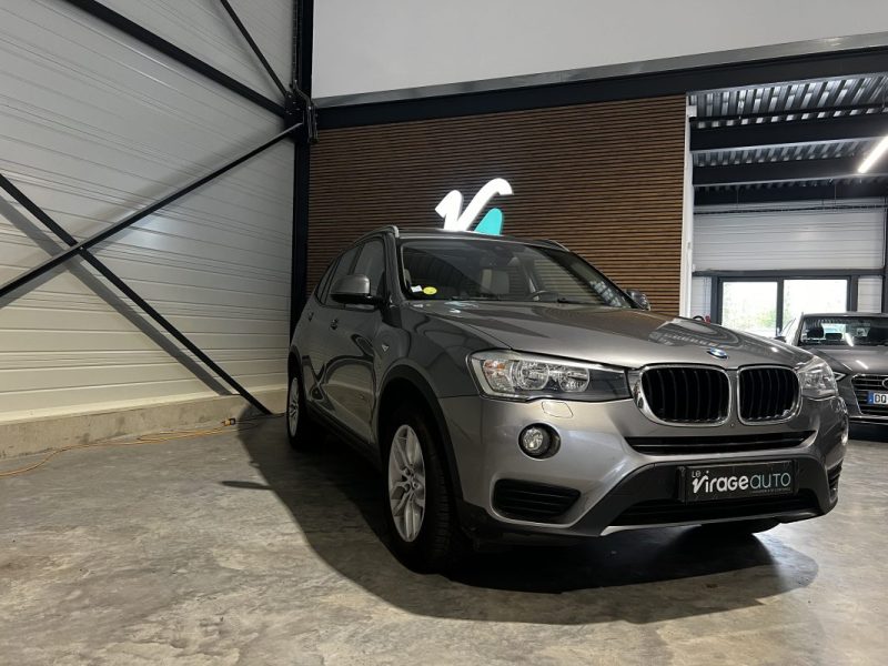 BMW X3 20D - 190CH - LOUNGE PLUS - 2015 - 181000 km - Camera 360 - Sieges Cuir - Toit Ouvrant