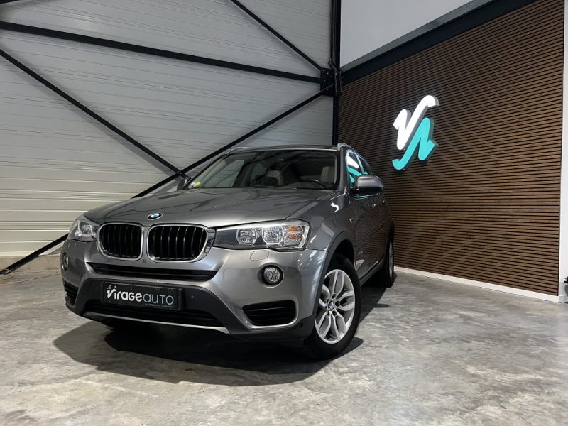 BMW X3 20D - 190CH - LOUNGE PLUS - 2015 - 181000 km - Camera 360 - Sieges Cuir - Toit Ouvrant