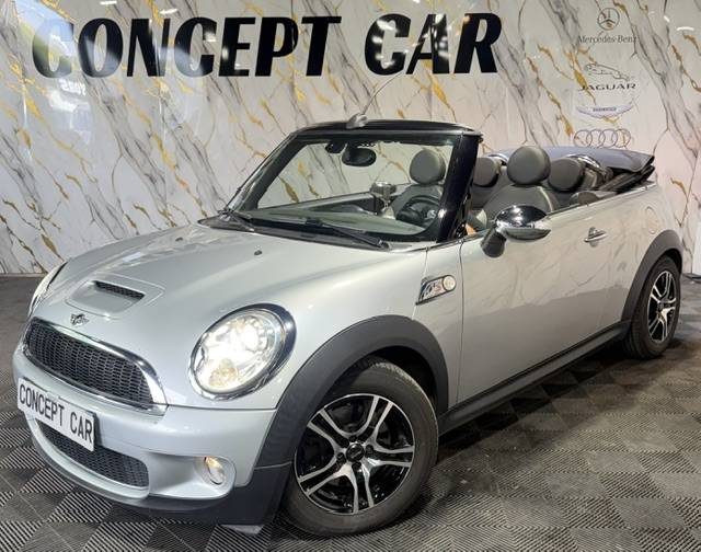 MINI CABRIO  COOPER S 2009 - BVA - 90 445Kms - Parfait Etat - Distrib ok - FRANCE