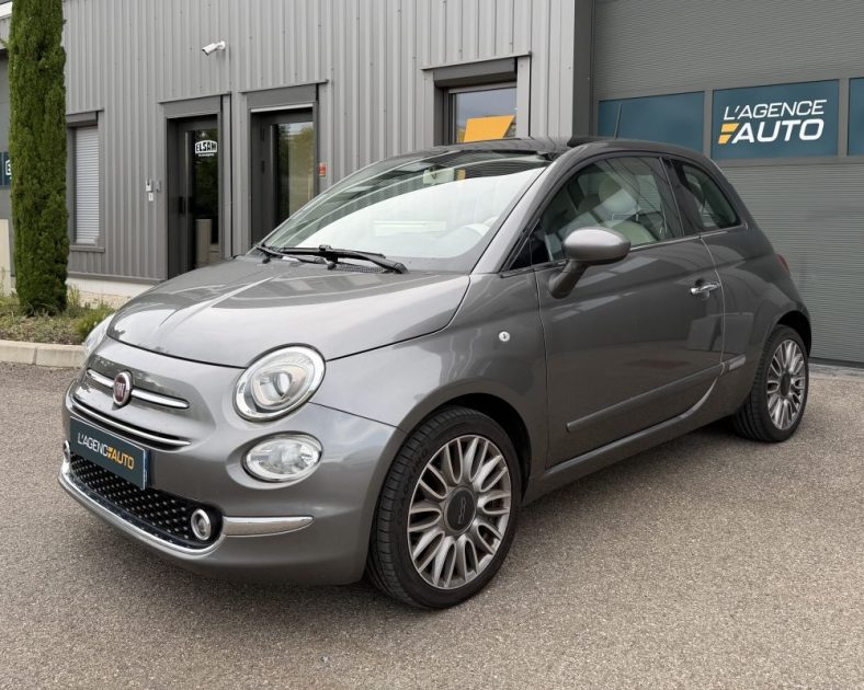 FIAT 500 1.2 69ch Lounge - État PARFAIT - TOIT PANORAMIQUE -  Entretien à Jour