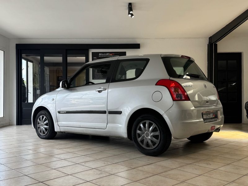 SUZUKI  SWIFT 1.3 92CV VVT - MOTEUR À CHAÎNE - GARANTIE 12MOIS OU 15.000KM - RÉVISÉE CT OK 2008