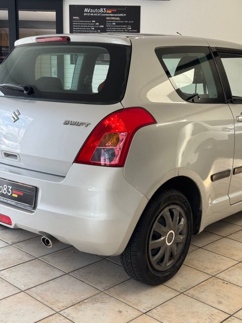 SUZUKI  SWIFT 1.3 92CV VVT - MOTEUR À CHAÎNE - GARANTIE 12MOIS OU 15.000KM - RÉVISÉE CT OK 2008
