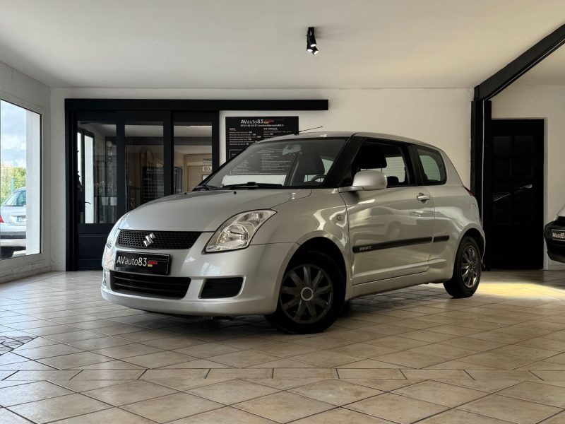 SUZUKI  SWIFT 1.3 92CV VVT - MOTEUR À CHAÎNE - GARANTIE 12MOIS OU 15.000KM - RÉVISÉE CT OK 2008