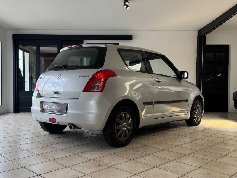 SUZUKI  SWIFT 1.3 92CV VVT - MOTEUR À CHAÎNE - GARANTIE 12MOIS OU 15.000KM - RÉVISÉE CT OK 2008