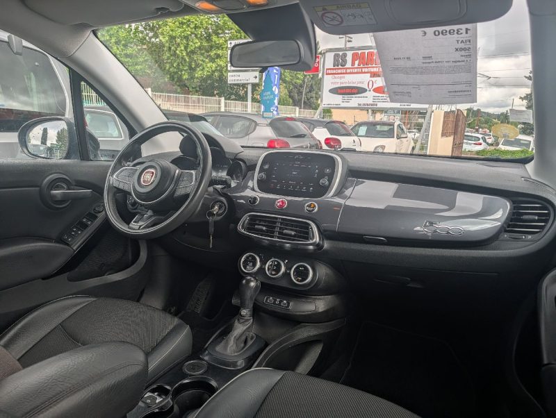 Fiat 500x 1.6 multijet 120ch popstar dct 98.000kms certifie ful options apple car play garantie 12 m