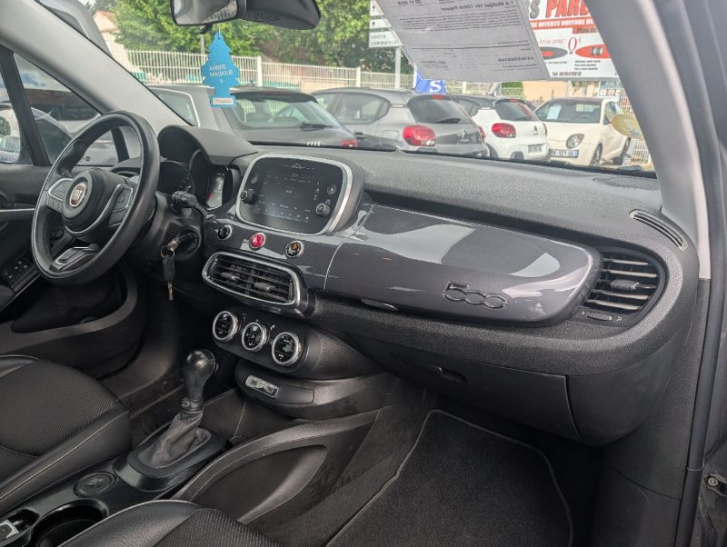 Fiat 500x 1.6 multijet 120ch popstar dct 98.000kms certifie ful options apple car play garantie 12 m