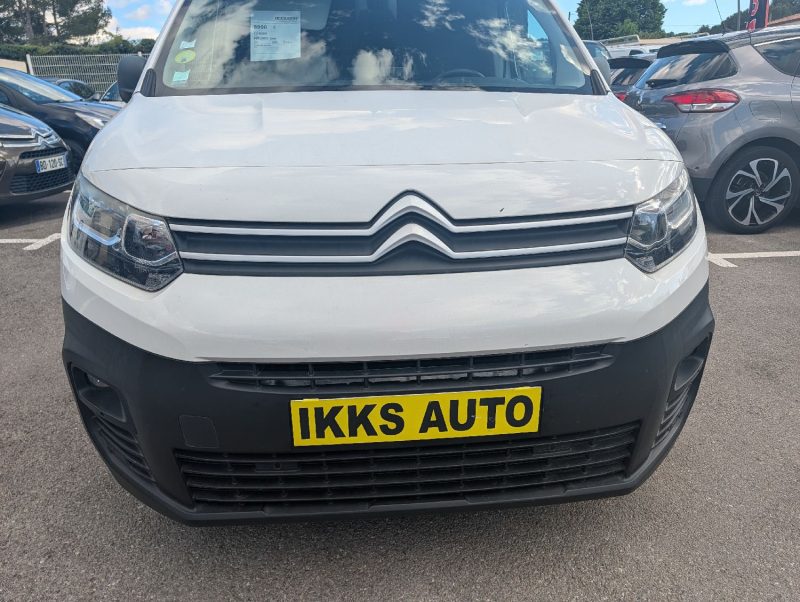 CITROEN BERLINGO 1.5 blue-HDI 100CH CONTROL CABINE APPROFONDIE XL 3PLACES 2 PORTES LATERALE APPLE CA