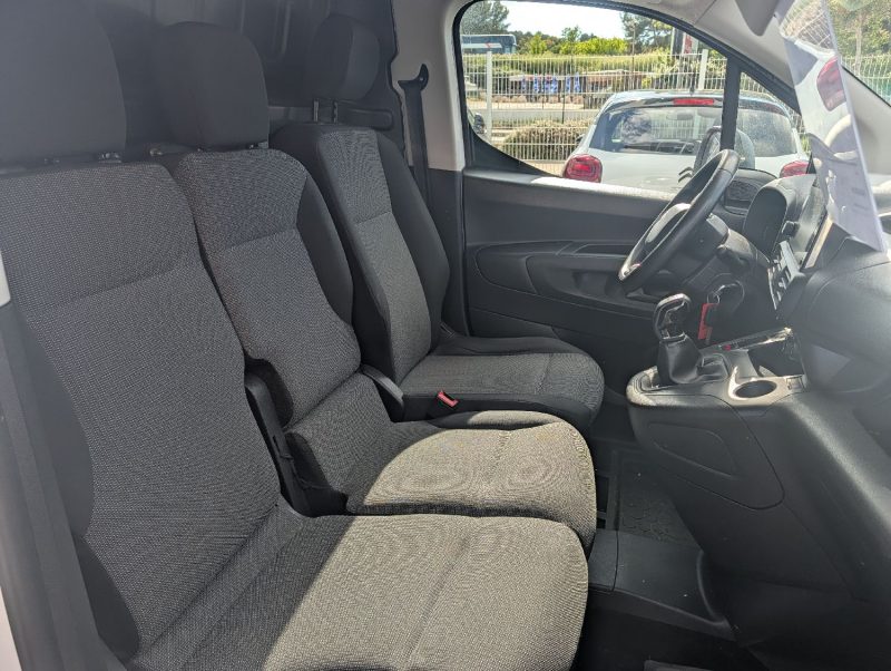 CITROEN BERLINGO 1.5 blue-HDI 100CH CONTROL CABINE APPROFONDIE XL 3PLACES 2 PORTES LATERALE APPLE CA