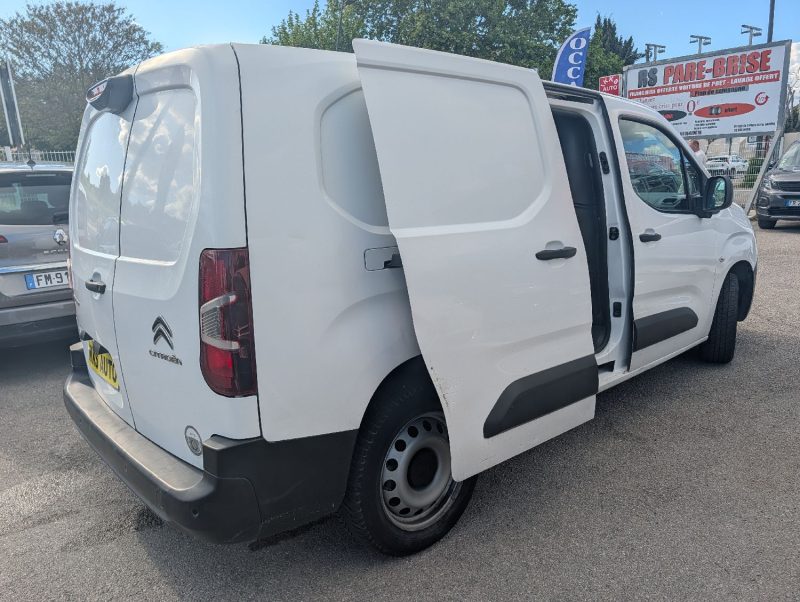 CITROEN BERLINGO 1.5 blue-HDI 100CH CONTROL CABINE APPROFONDIE XL 3PLACES 2 PORTES LATERALE APPLE CA