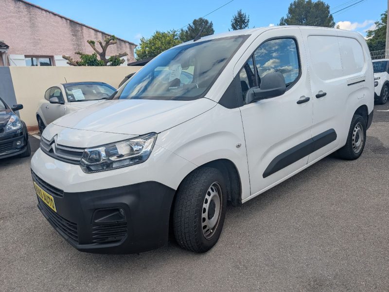 CITROEN BERLINGO 1.5 blue-HDI 100CH CONTROL CABINE APPROFONDIE XL 3PLACES 2 PORTES LATERALE APPLE CA