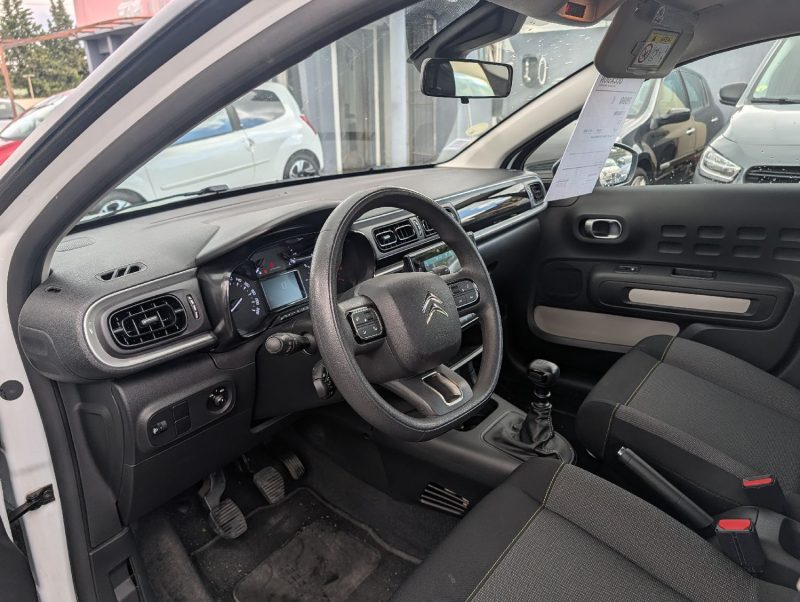 CITROEN C3 1.5 BLUEHDI 100CH S&S SOCIETE 2 PLACES REVERSIBLE  1ERE MAIN ENTRETIEN CITROEN T
