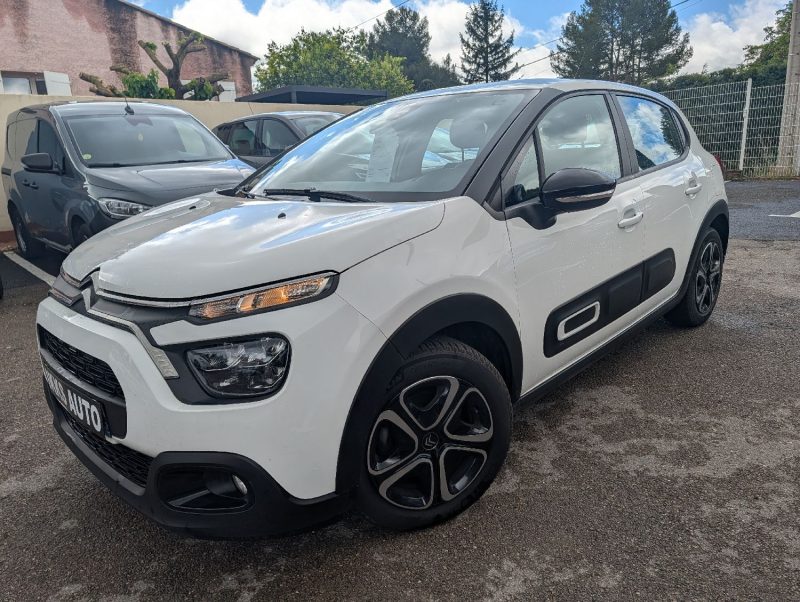 CITROEN C3 1.5 BLUEHDI 100CH S&S SOCIETE 2 PLACES REVERSIBLE  1ERE MAIN ENTRETIEN CITROEN T