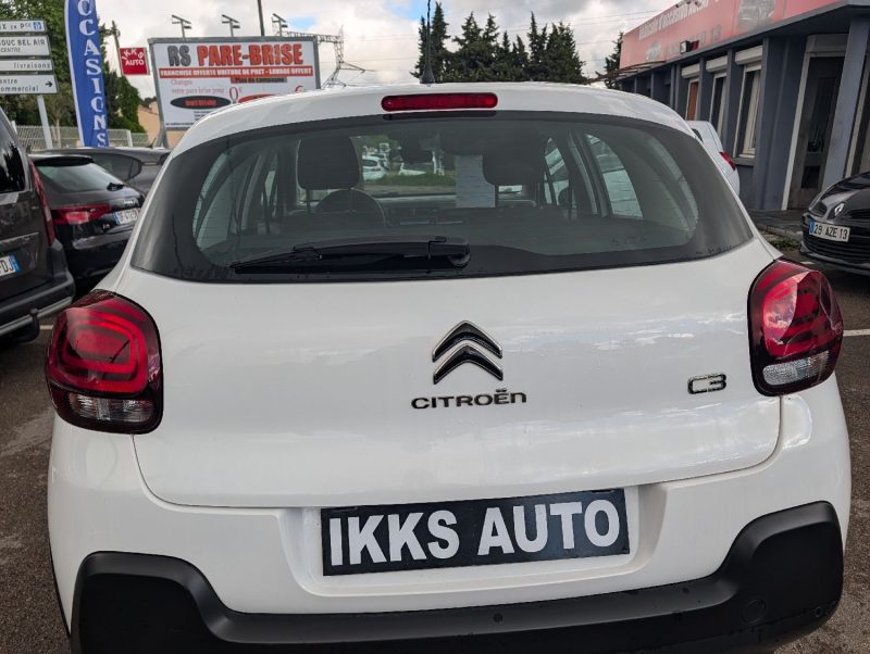 CITROEN C3 1.5 BLUEHDI 100CH S&S SOCIETE 2 PLACES REVERSIBLE  1ERE MAIN ENTRETIEN CITROEN T