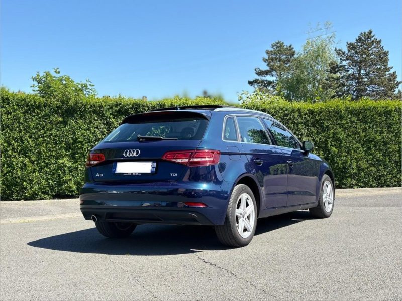 ✅ Très belle AUDI A3 SPORTBACK 1.6 TDI 116CH DESIGN LUXE  // TOIT OUVRANT /  CUIR / COCKPIT…