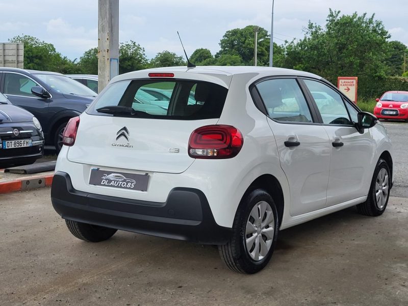 CITROEN C3 SOCIETE 1.6 BLUE HDI 75 ATTRACTION 2018
