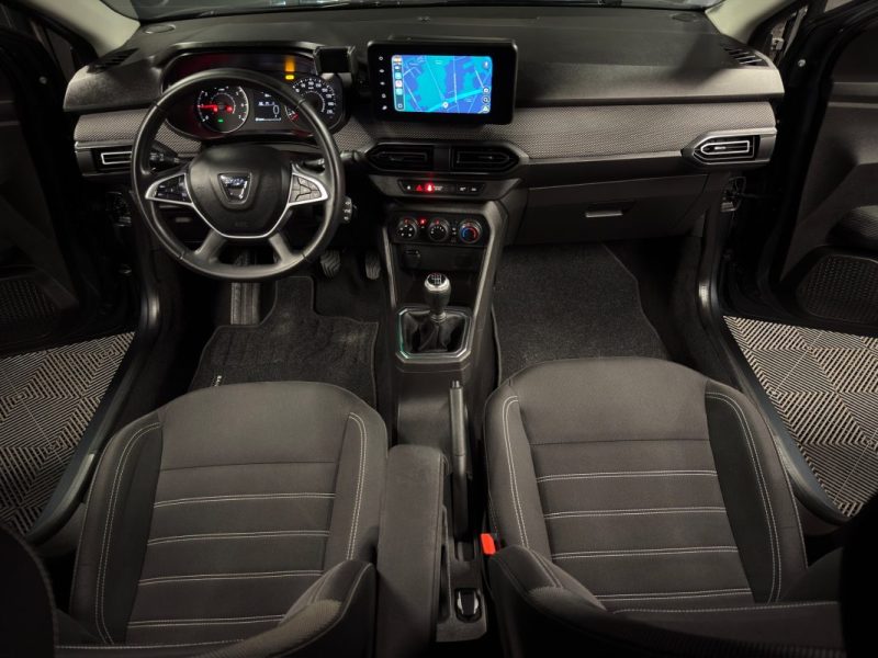 DACIA SANDERO III CONFORT 1.0 ECO-G 100 Cv ECRAN TACTILE CRIT AIR 1 - GARANTIE 1 AN