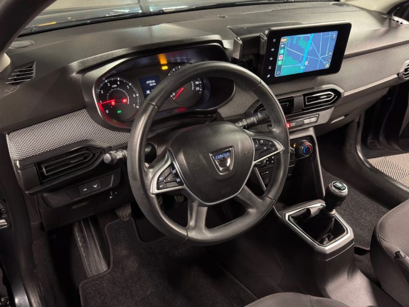 DACIA SANDERO III CONFORT 1.0 ECO-G 100 Cv ECRAN TACTILE CRIT AIR 1 - GARANTIE 1 AN
