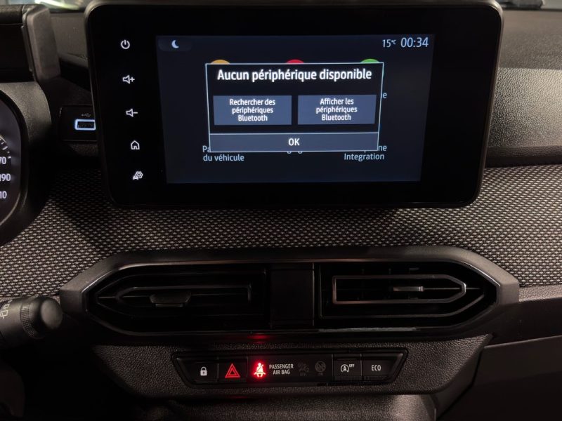 DACIA SANDERO III CONFORT 1.0 ECO-G 100 Cv ECRAN TACTILE CRIT AIR 1 - GARANTIE 1 AN