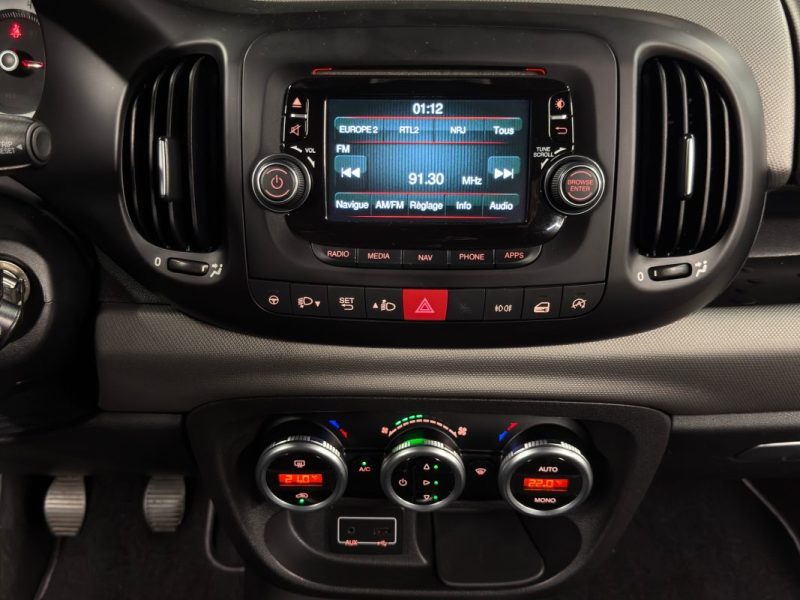 FIAT 500 L LIVING LOUNGE 0.9 TWINAIR 105 Cv S/S TOIT OUVRANT GPS CAMERA CRIT AIR 1  - GARANTIE 1 AN