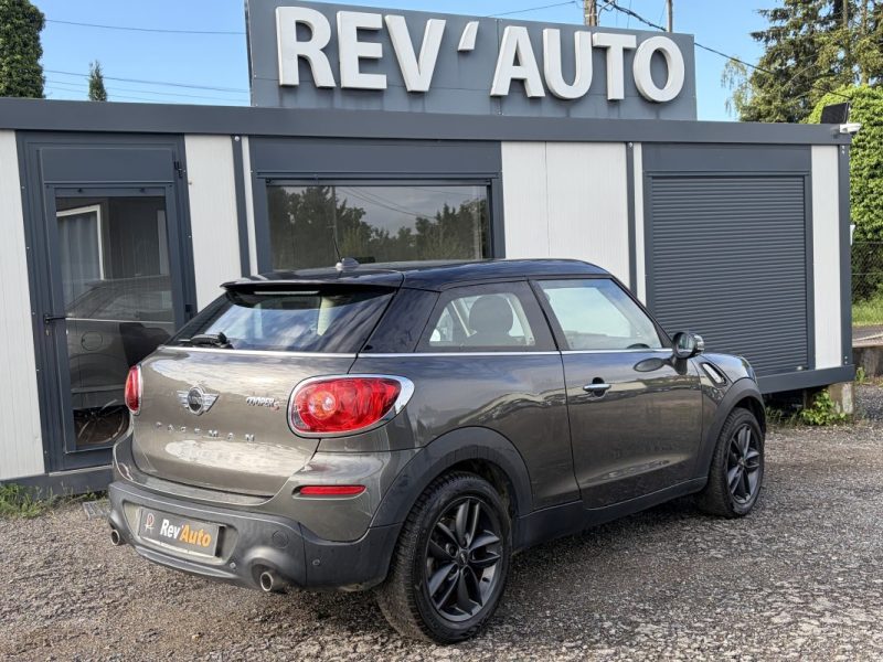 Mini Paceman Cooper S 184ch / Navigation / Radars recul / Clim auto / Bluetooth 78.000 km 04/2013