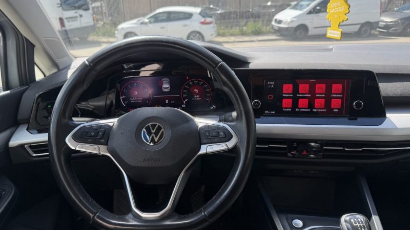 VOLKSWAGEN GOLF 8  / 1.0 TSI 110CH LIFE BUSINESS 2021