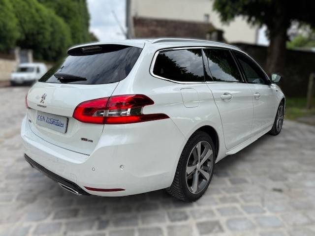 PEUGEOT 308 II 1.5 BLUEHDI 130CH GT LINE EAT6 / CARPLAY / TOIT PANO / CUIR  MASSANT / 1ERE MAI