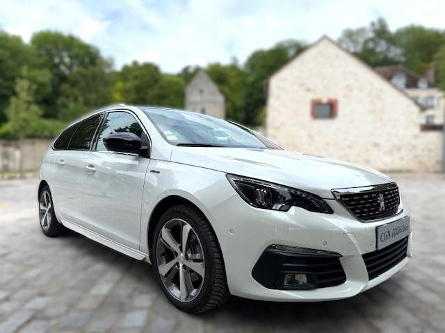 PEUGEOT 308 II 1.5 BLUEHDI 130CH GT LINE EAT6 / CARPLAY / TOIT PANO / CUIR  MASSANT / 1ERE MAI