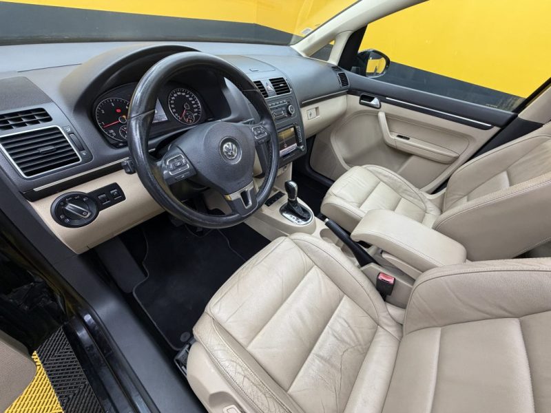 VOLKSWAGEN TOURAN 2.0 TDI 140 CARAT DSG  BOITE AUTO 