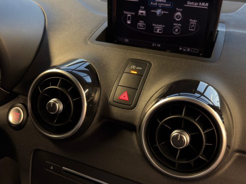 AUDI A1 PHASE 2 SPORTBACK AMBITION LUXE 1.4 TFSI 125 Cv TOIT OUVRANT BOITE AUTO CUIR - GARANTIE 1 AN
