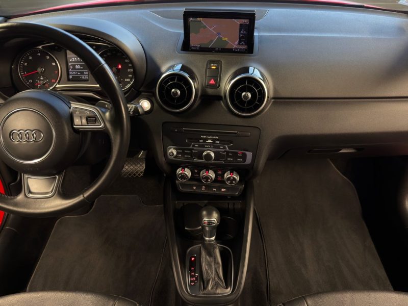 AUDI A1 PHASE 2 SPORTBACK AMBITION LUXE 1.4 TFSI 125 Cv TOIT OUVRANT BOITE AUTO CUIR - GARANTIE 1 AN