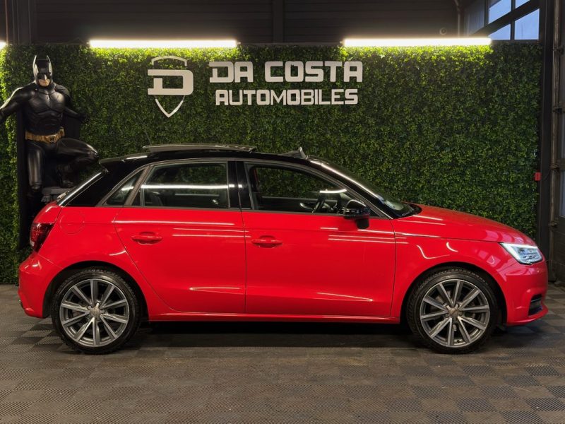 AUDI A1 PHASE 2 SPORTBACK AMBITION LUXE 1.4 TFSI 125 Cv TOIT OUVRANT BOITE AUTO CUIR - GARANTIE 1 AN