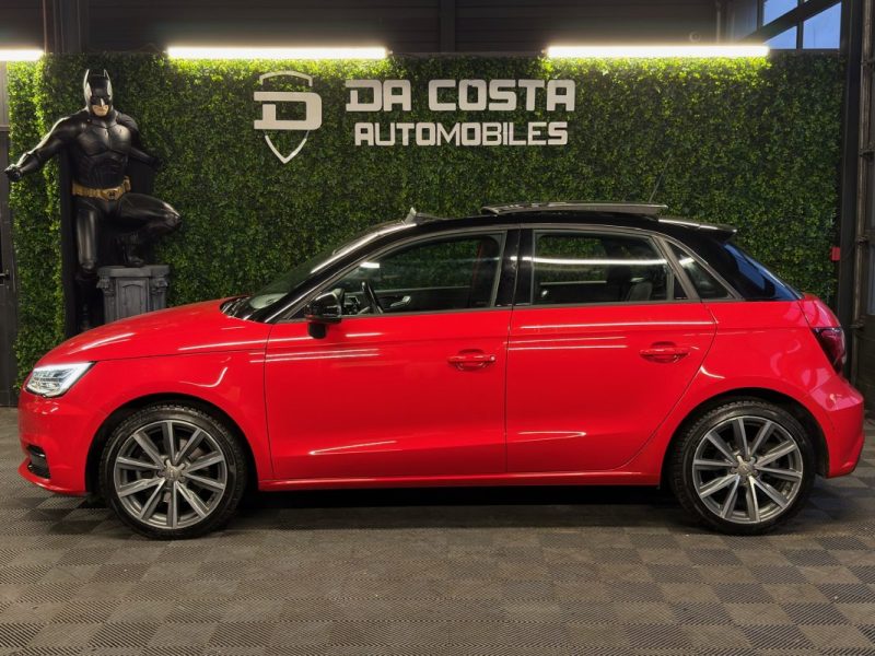 AUDI A1 PHASE 2 SPORTBACK AMBITION LUXE 1.4 TFSI 125 Cv TOIT OUVRANT BOITE AUTO CUIR - GARANTIE 1 AN