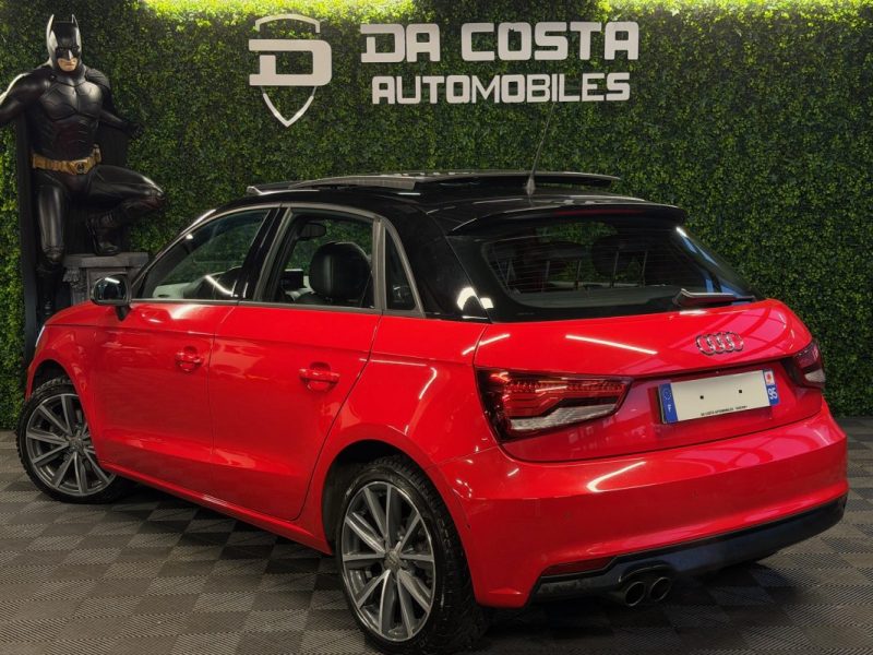 AUDI A1 PHASE 2 SPORTBACK AMBITION LUXE 1.4 TFSI 125 Cv TOIT OUVRANT BOITE AUTO CUIR - GARANTIE 1 AN