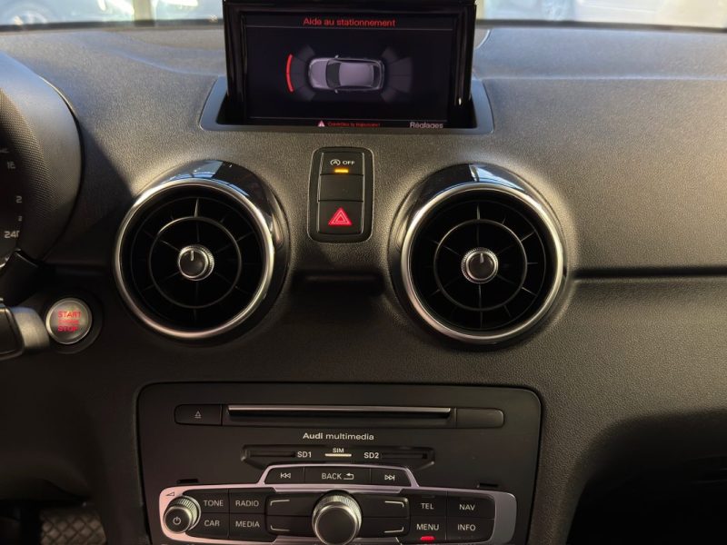 AUDI A1 PHASE 2 SPORTBACK AMBITION LUXE 1.4 TFSI 125 Cv TOIT OUVRANT BOITE AUTO CUIR - GARANTIE 1 AN