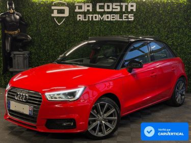 AUDI A1 PHASE 2 SPORTBACK AMBITION LUXE 1.4 TFSI 125 Cv TOIT OUVRANT BOITE AUTO CUIR - GARANTIE 1 AN