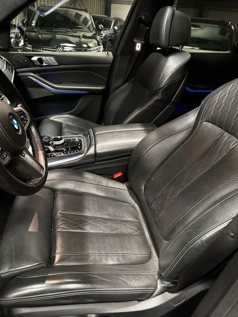 BMW X7 7 PLACES 3.0d 265CH EXCLUSIVE XDRIVE (ATTELAGE, TOIT OUVRANT,SONO HARMAN KARDON, CAMÉRA 360°)
