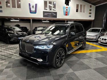 BMW X7 7 PLACES 3.0d 265CH EXCLUSIVE XDRIVE (ATTELAGE, TOIT OUVRANT,SONO HARMAN KARDON, CAMÉRA 360°)