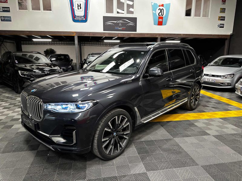 BMW X7 7 PLACES 3.0d 265CH EXCLUSIVE XDRIVE (ATTELAGE, TOIT OUVRANT,SONO HARMAN KARDON, CAMÉRA 360°)