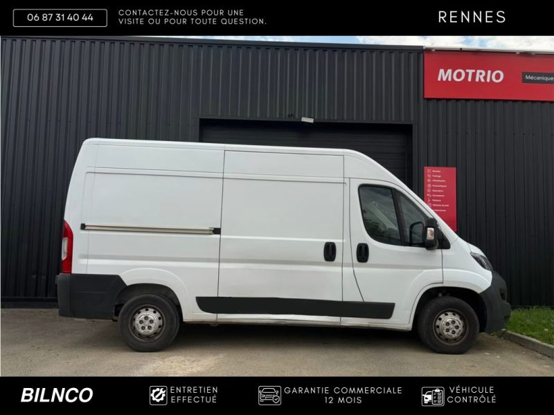 PEUGEOT BOXER 2.2 BLUEHDI 120CH / 1ère main / TVA récupérable / Caméra de recul / Régulateur / L2H2